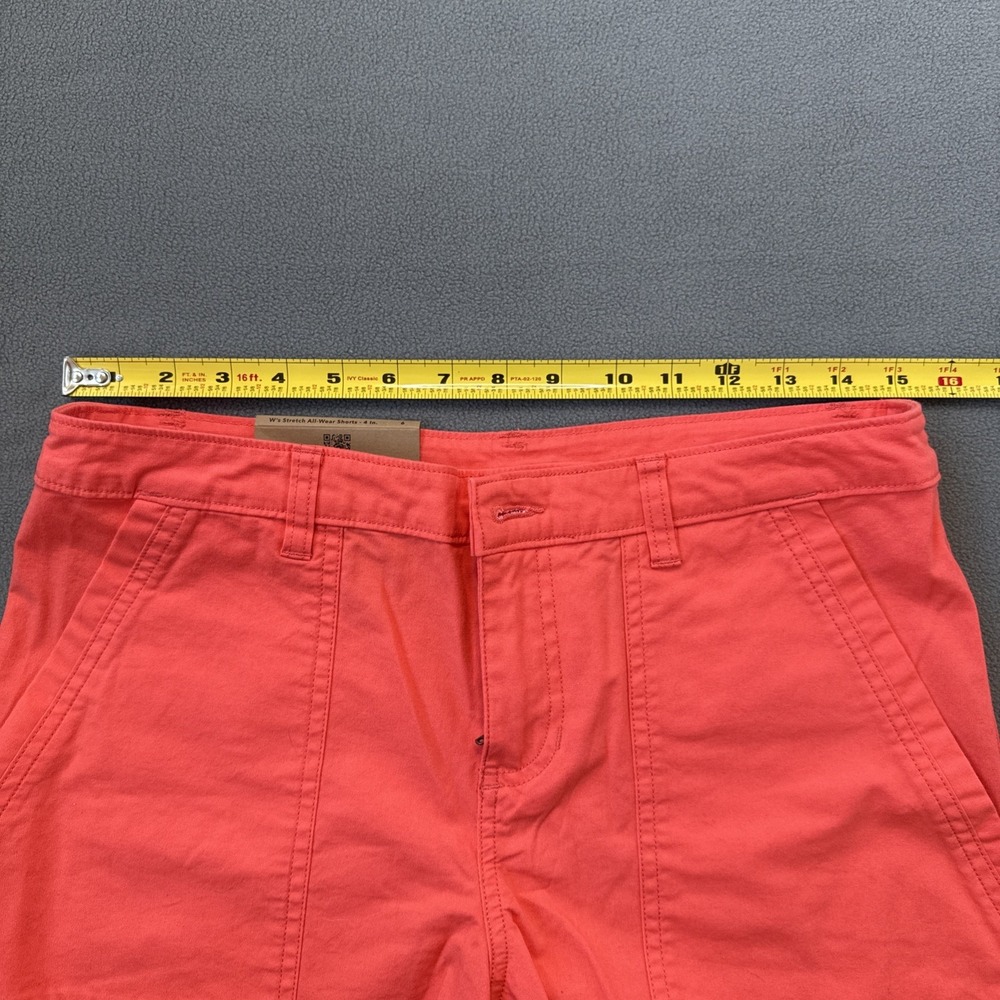 Patagonia Shorts Womens 6 Carve Coral Stretch‎ All-Wear Shorts 4" Low Rise NWT - Picture 5 of 11